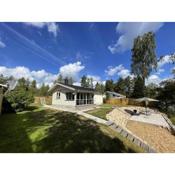 Lovely cottage with lake plot and panoramic lake view in Vaggeryd