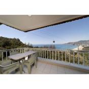 Lovely Flat with Sea and Nature View in Alanya