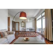 LovelyStay - Spacious 3BR Flat with AC and Balcony