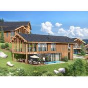 Luxury chalet with pool and sauna, skilift at 500m
