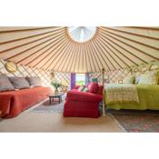 Luxury glamping in Constable Country - Valley View Yurt