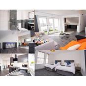 Luxury town apartment with roof terrace, Sleeps 6