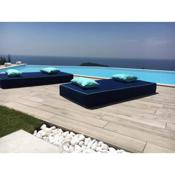 Luxury villa Blue&Blanc piscina a sfioro isola