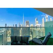 MH- Amazing 1 BHK Burj Khalifa view in Vera Residence Ref 24019