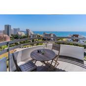 Modern Apartment with Ocean View & Terrace - Free Access to Pool and Tennis Courts!