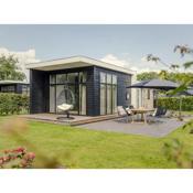 Modern bungalow with nice garden at forest edge
