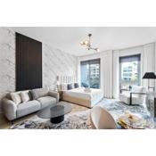 Nasma Luxury Stays - Sophisticated Studio Apartment near Burj Khalifa