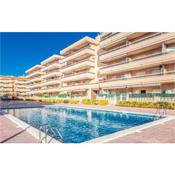Nice apartment in Blanes with 2 Bedrooms, WiFi and Outdoor swimming pool