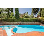 Nice apartment in Montaione with Outdoor swimming pool, WiFi and 2 Bedrooms