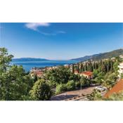 Nice apartment in Opatija with 1 Bedrooms and WiFi