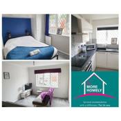 One Bedroom Apartment hosted Be More Homely Serviced Accommodation & Apartments Birmingham With X1 King Beds Sleeps 4