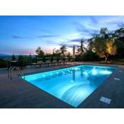 Panoramic view Villa in Tuscany with Private Swimming Pool