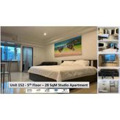 Patong Beach Studio Apartments - Located in the Heart of Patong - 28 SQM Apartments with Kitchen, Private Bathroom, Seating Area, 65