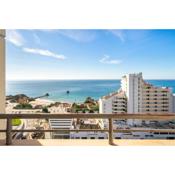 Praia da Rocha, 17 H, Frontal Sea View, Wonderful Studio, Air Conditioning, two Pools, Internet, Parking - Jardins da Rocha by IG