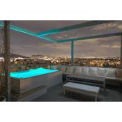 Pristine penthouse with Parthenon view by the pool
