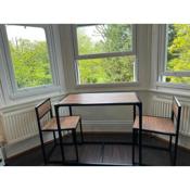 Private Studio Apt- Stunning views of Ealing Common Park. Moments from station