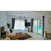 Rare Holiday Homes offer Studio Pool View - Close to JBR Beach - Royal Oceanic Tower R605 Dubai Marina