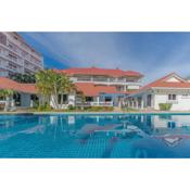 Resort 2-3BR Huge Pool, BBQ, 300m-Beach, 5 mins to Walking Street