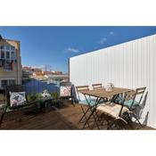Retiro da Graça: Stylish sunny apt with a balcony