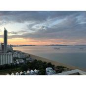 Sea view condominium at Pattaya , Thailand