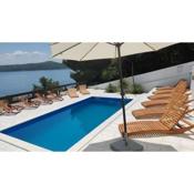 Seaside villa Nikola with pool for 12 persons
