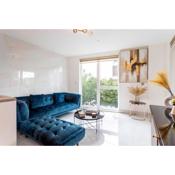 Sparkle White 2BR Flat in Olympic Park w Terrace
