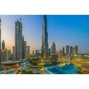Spectacular Burj & Fountain View - Luxurious 3 Bedrooms & Maids room - The Residences