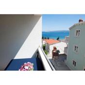 Studio Apartment in Duce with Sea View, Balcony, Air Conditioning, Wi-Fi (132-4)