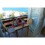 Studio at Benalmadena 220 m away from the beach with sea view shared pool and furnished balcony
