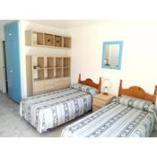 Studio at Benalmadena 500 m away from the beach with sea view shared pool and furnished balcony