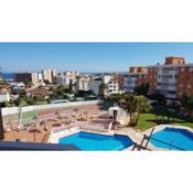Studio at Torremolinos 700 m away from the beach with sea view shared pool and furnished terrace