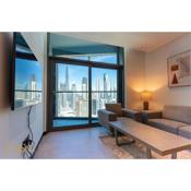 Stunning 1 Bed With Burj Khalifa & Canal View