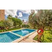Stunning apartment in Benidorm with Outdoor swimming pool and 1 Bedrooms