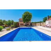 Stunning home in Pridraga with WiFi, Outdoor swimming pool and Heated swimming pool