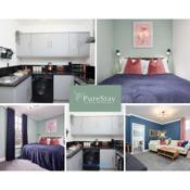 Stunning Two Bedroom Apartment By PureStay Short Lets & Serviced Accommodation Warwickshire With Parking