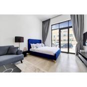 Stylish brand new studio in Pantheon Elysee 2 in the heart of JVC