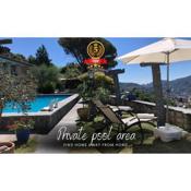 SUITE with private pool area, near Como lake I Villa dei Leoni