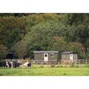 ‘Tansy’ & ‘Ethel’ Shepherds’ huts in rural Sussex