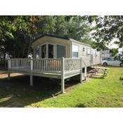 The Winchester luxury pet friendly caravan on Broadland Sands holiday park between Lowestoft and Great Yarmouth