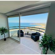 Top Ocean View Apartment - amazing sunset - modern style - pool & 200m to beach