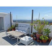 Vejer vintage town house with roof terrace