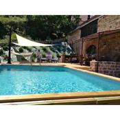 Villa de 3 chambres avec piscine privee terrasse et wifi a Noailhac