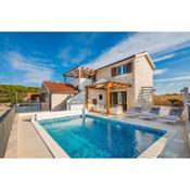 Villa Diomedes with the sea view and the pool