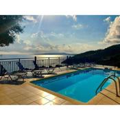 Villa Laurian Overlooking the Ionian Sea with Private Pool and Magnificent Views