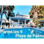 Villa Matias Pool and beach