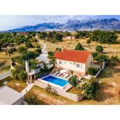Villa Sucic with private pool and mountain view