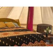 Wild Orchid bell tent in The Broads National Park